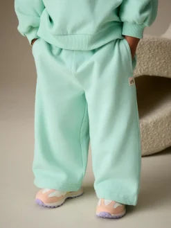 Online Next Mint Green Wide Leg Sweat Joggers (3mths-7yrs)