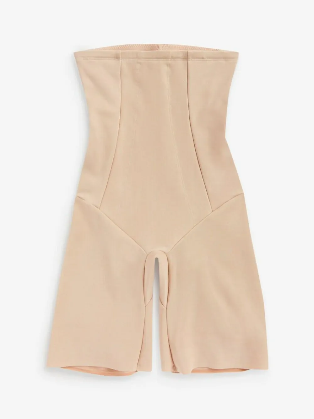 Sale Miraclesuit Extra Firm High Waisted Long Leg Shaping Shorts Stucco