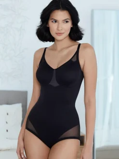 Miraclesuit Extra Firm Sexy Sheer Shaping Underwired Bodybriefers^Women Shapewear