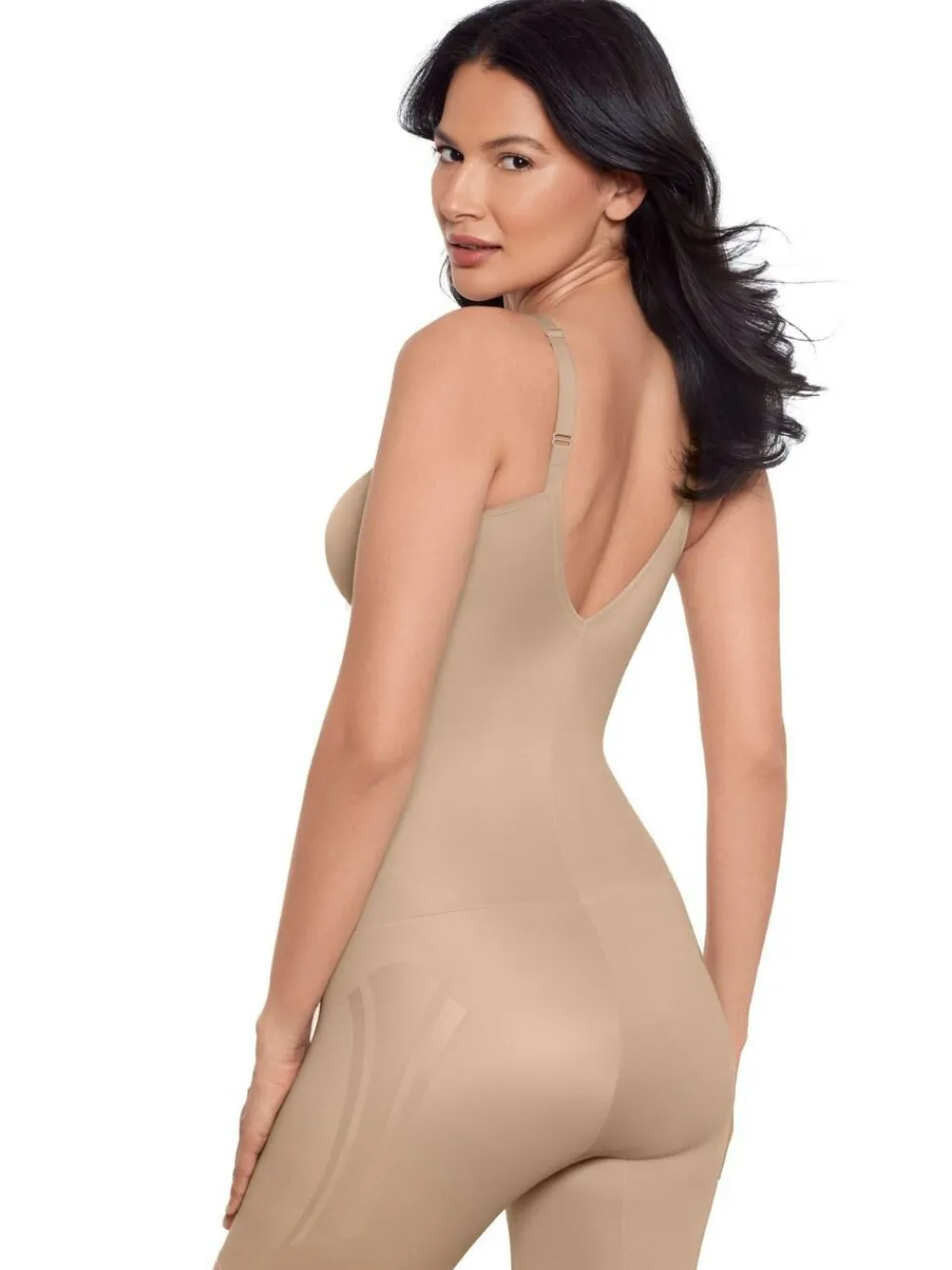 Miraclesuit Modern Miracle Extra Firm Control Thigh Slimming Bodysuit with Lycra Fit Sense Technology^Women Shapewear