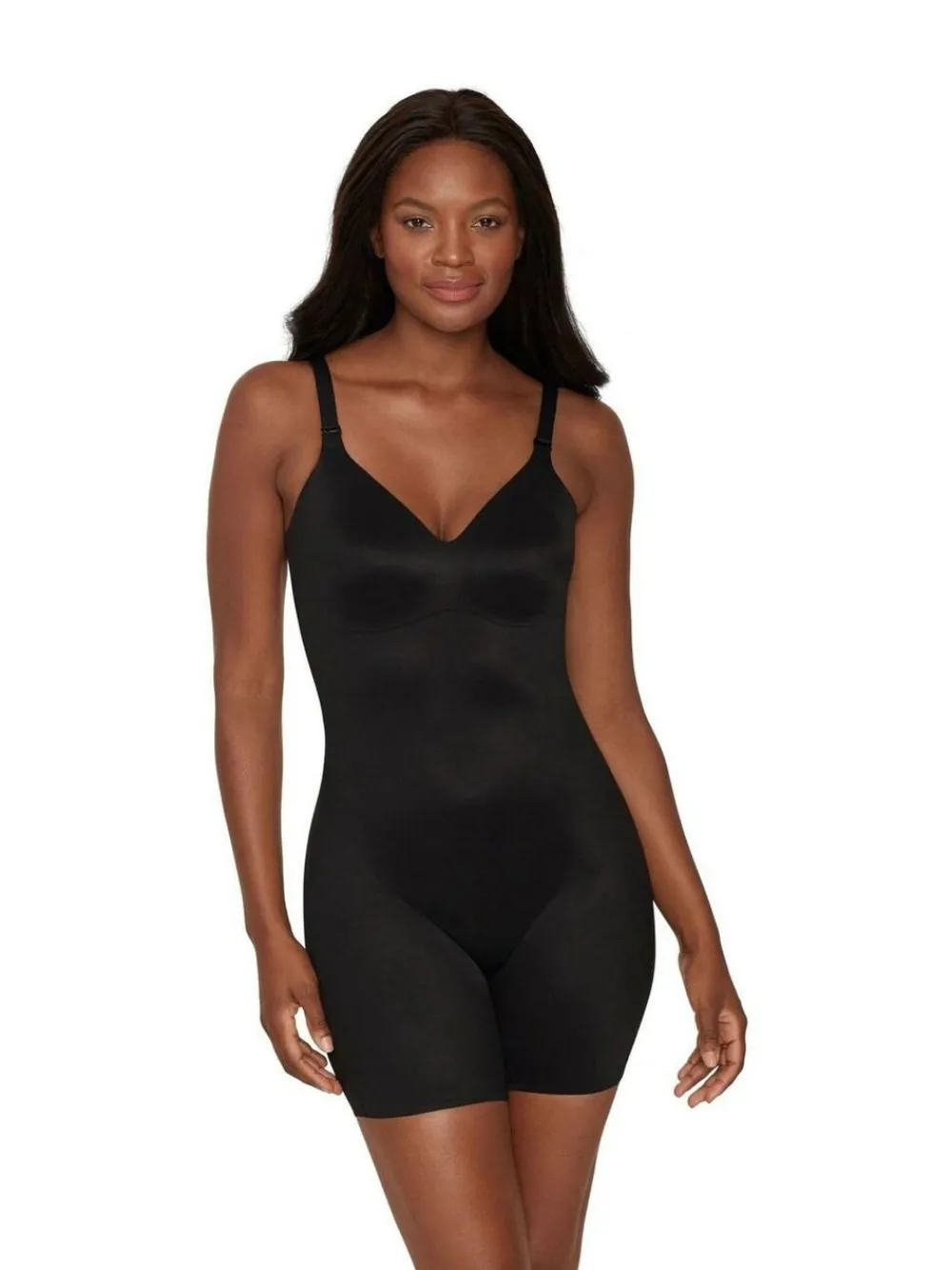 Miraclesuit Show Stopper Low Back All-In-One Bike Shorts^Women Shapewear