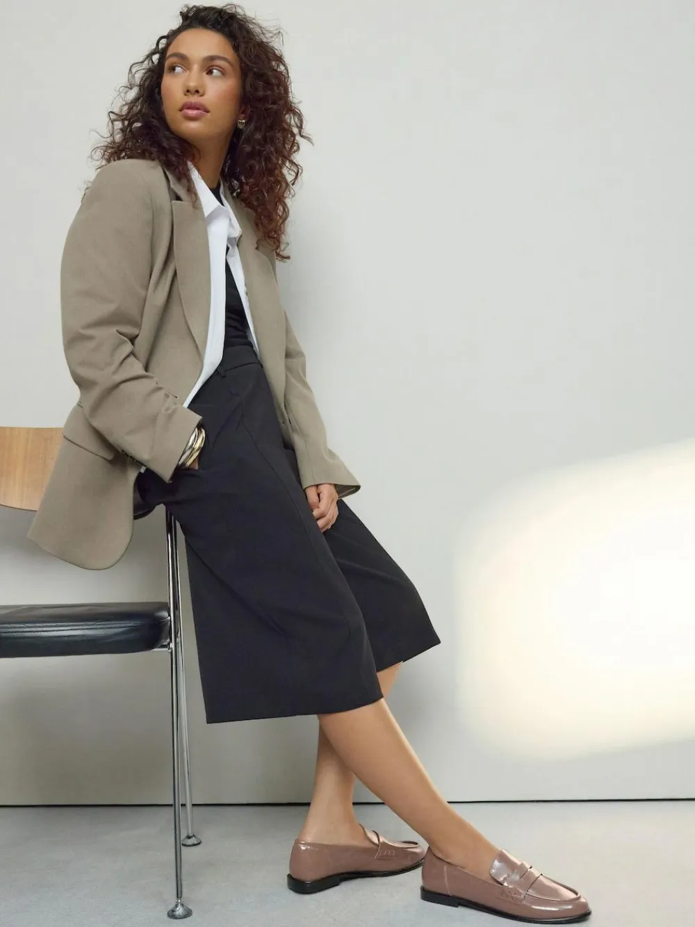 Next Forever Comfort® Round Toe Penny Loafers^Women Flats