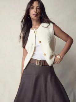 Next N. Premium Made In Italy Wide Leather Belt^Women Belts