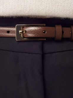 Next N. Premium Skinny Made In Italy Leather Belt^Women Belts