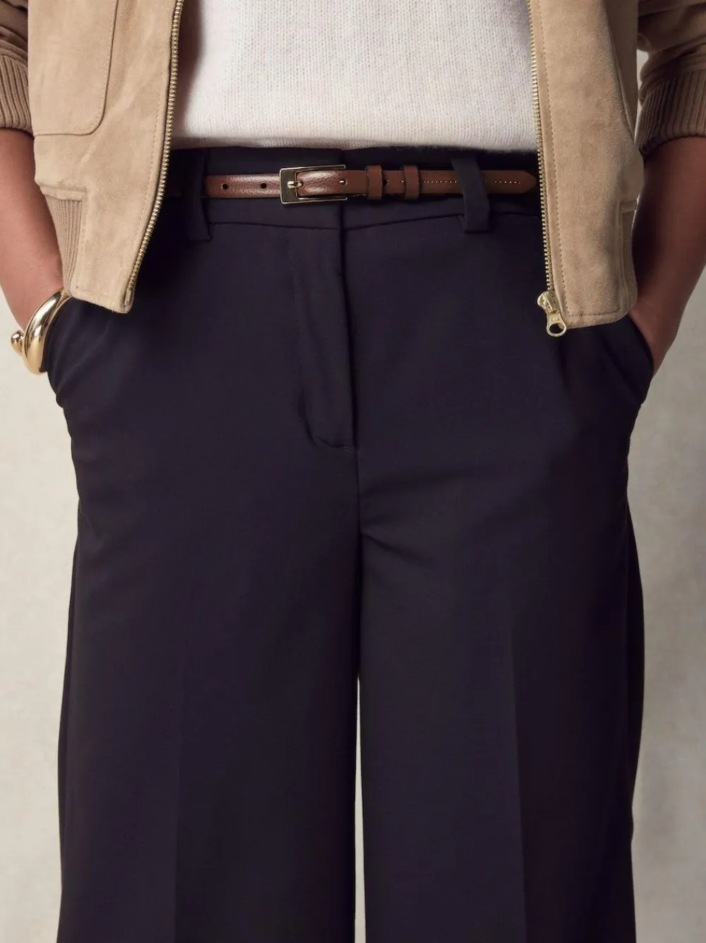 Next N. Premium Skinny Made In Italy Leather Belt^Women Belts