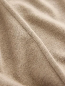 Next Mocha Brown Soft Brushed Finish Slouch Neck Longsleeve Sweatshirt^Women Hoodies & Sweatshirts