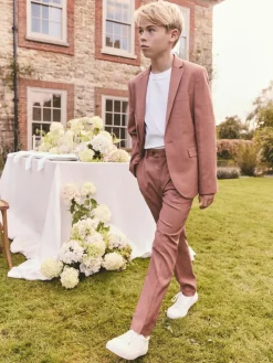 Next Mocha Brown Suit Jacket (3-16yrs)^BOY Suits & Vest