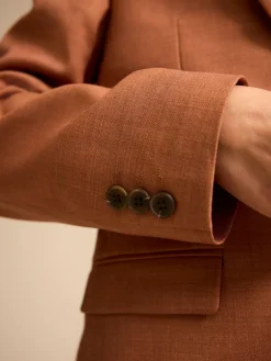 Next Mocha Brown Suit Jacket (3-16yrs)^BOY Suits & Vest