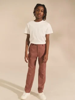 Next Mocha Brown Suit Trousers (3-16yrs)^BOY Suits & Vest