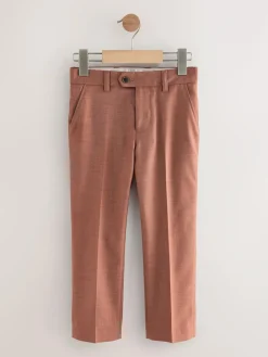 Next Mocha Brown Suit Trousers (3-16yrs)^BOY Suits & Vest
