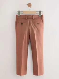 Next Mocha Brown Suit Trousers (3-16yrs)^BOY Suits & Vest