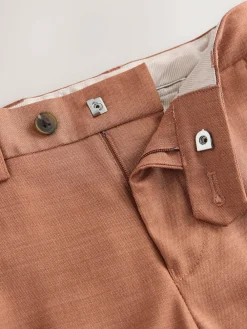 Next Mocha Brown Suit Trousers (3-16yrs)^BOY Suits & Vest