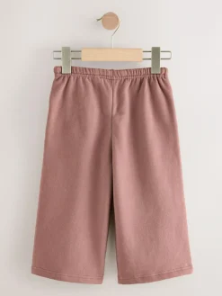 Online Next Mocha Brown Wide Leg Sweat Joggers (3mths-7yrs)