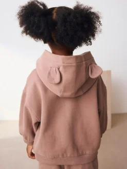Next Mocha Brown Zip Through Hoodie (3mths-7yrs)^ Sweatshirts & Hoodies|Nightwear