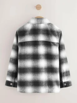 Next Check Zip Through Overshirt (3-16yrs)^BOY Shirts|Coats & Jackets