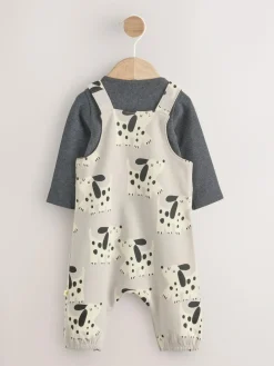 Next Jersey Dungarees And Bodysuit Baby Set (0mths-2yrs)^BOY Baby Boys|Baby Boys