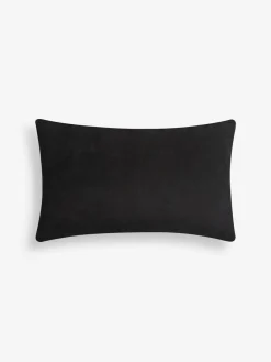 New Next Monochrome 40 x 59cm Geometric Jacquard Cushion