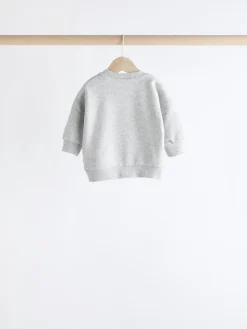 Hot Next Monochrome Baby Sweatshirt and Joggers Set 6 Piece (0mths-3yrs)