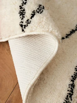 Next Monochrome Cosy Washable Berber Runner^ Rugs & Runners