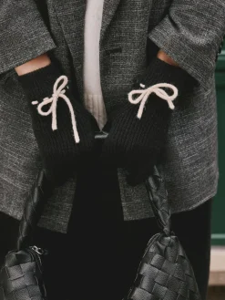 Next 3D Bows Knitted Gloves 1 Pack^Women Hats, Gloves & Scarves|Hats, Gloves & Scarves