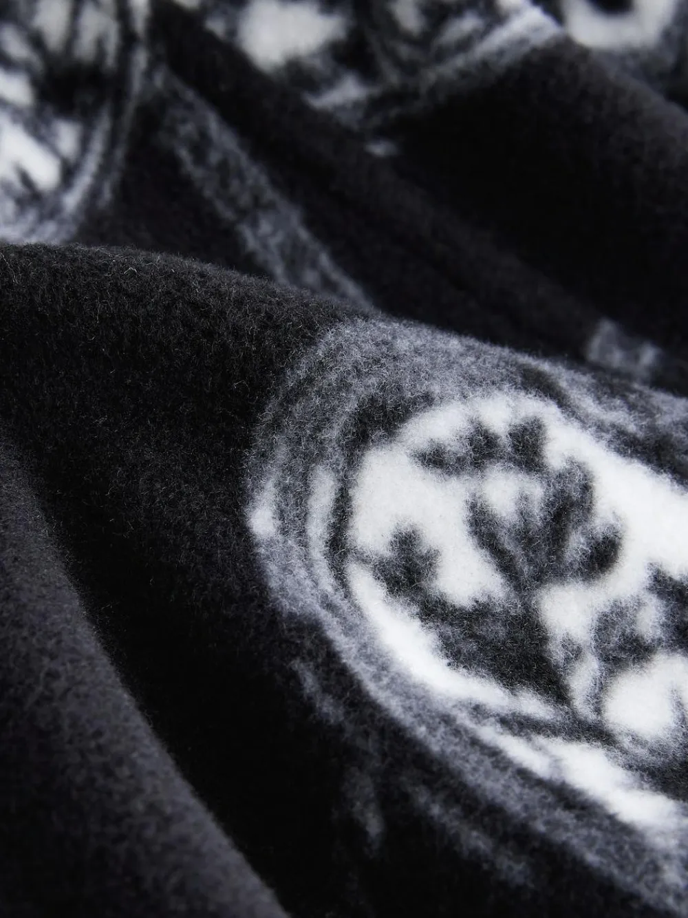 Next Monochrome Heart and Locket Half Zip Polar Fleece^Women Hoodies & Sweatshirts|Coats & Jackets