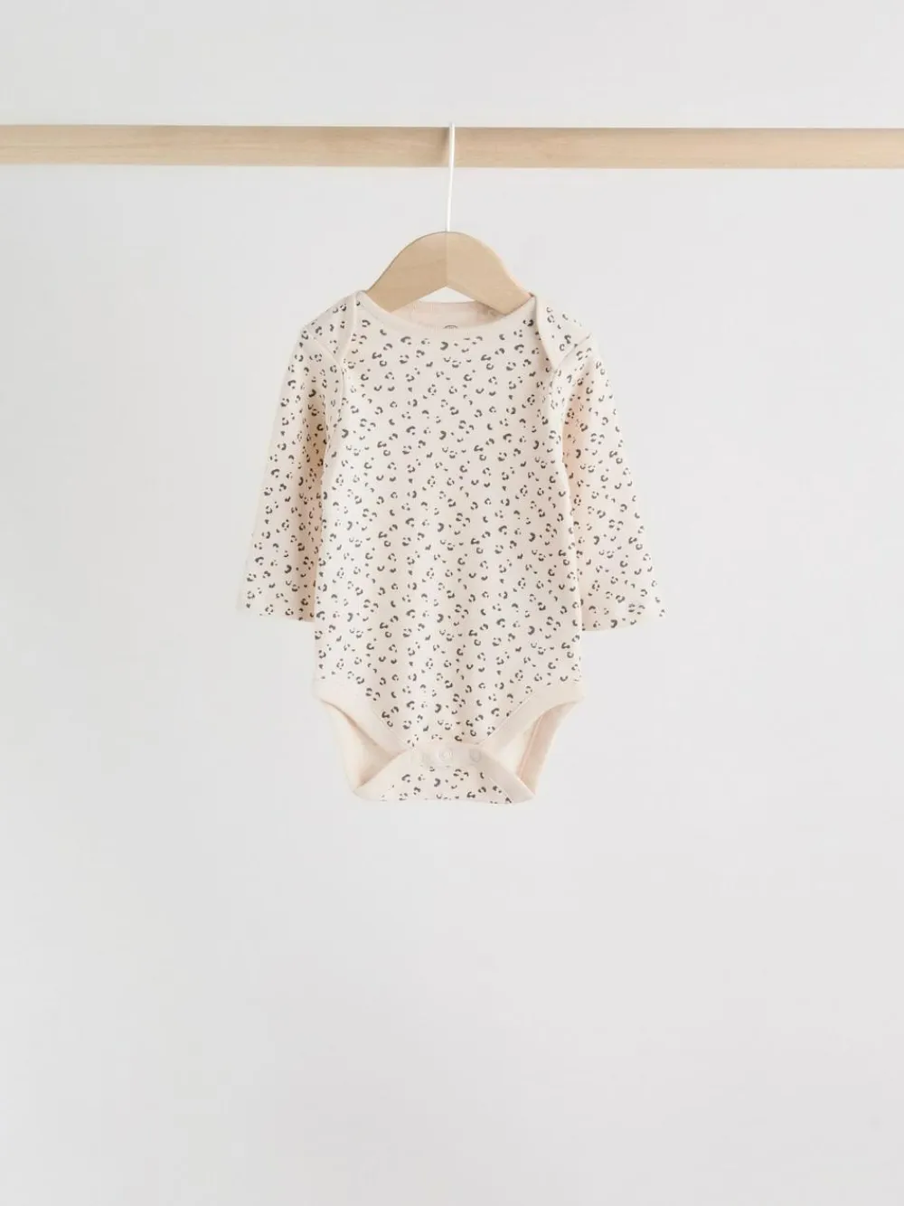 Sale Next Monochrome Long Sleeve Baby Bodysuits 5 Pack
