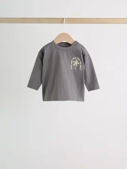 New Next Baby Top & Leggings 6 Piece Set (0mths-3yrs) Monochrome Palm