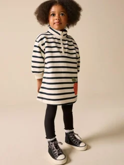 Next Quarter Zip Sweat Dress (3mths-7yrs)^ Dresses