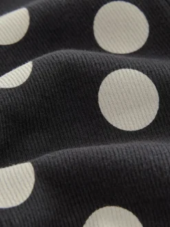 Best Next Monochrome Spot Rib Flare Leggings (3mths-7yrs)