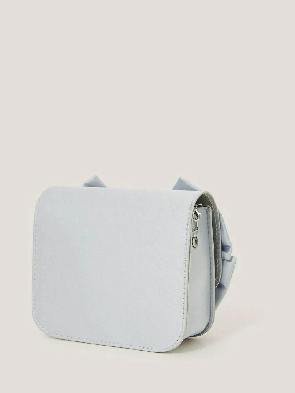 Monsoon Blue Large Bow Bridesmaid Mini Bag^ Bags