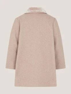 Monsoon Brown Baby Embroidered Pocket Coat^ Jackets & Coats|Snowsuits & Coats