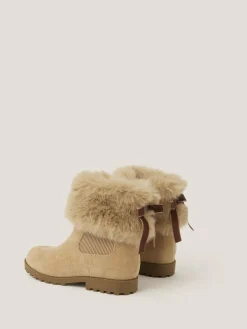 Monsoon Fur Chelsea Boots^ Baby Boots|Boots