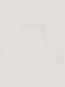 Sale Monsoon Maeve Bow Button Cardigan Cream