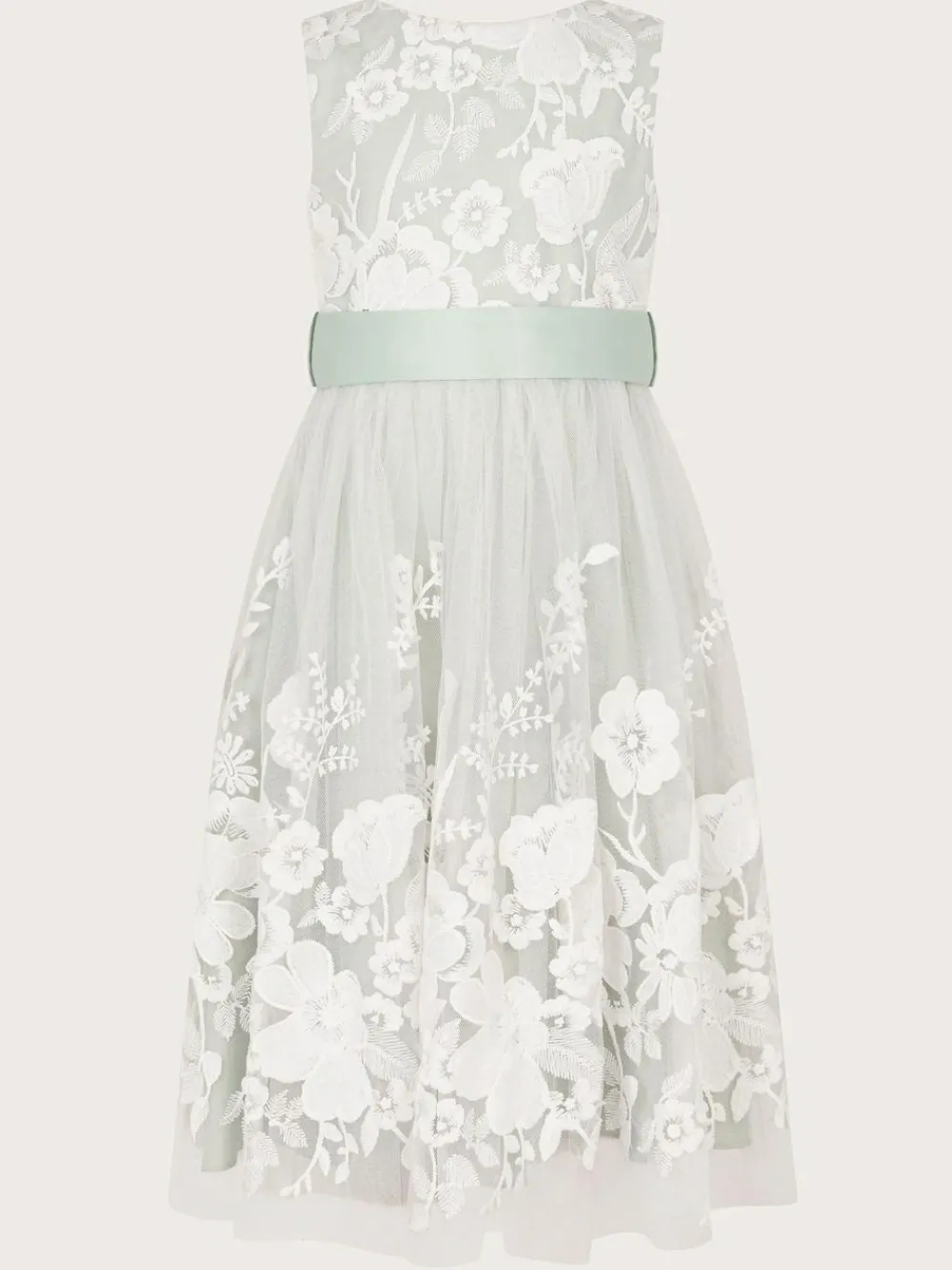 Monsoon Green Alicia Embroidered Lace Maxi Dress^ Dresses|Occasionwear