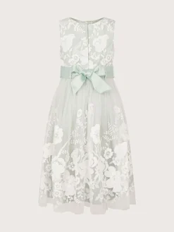 Monsoon Green Alicia Embroidered Lace Maxi Dress^ Dresses|Occasionwear