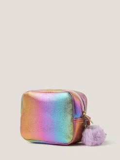 Discount Monsoon Pink Quilted Rainbow Bag