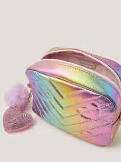 Discount Monsoon Pink Quilted Rainbow Bag