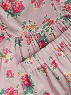 Monsoon Purple Baby Floral Frilly Top & Shorts Set^ Shorts