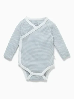 Mori Long Sleeve Supersoft Kimono Bodysuit^ Bodysuits & Vests|Vests