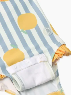 Mori Blue Stripe Swimsuit^ Swimwear|Swimwear