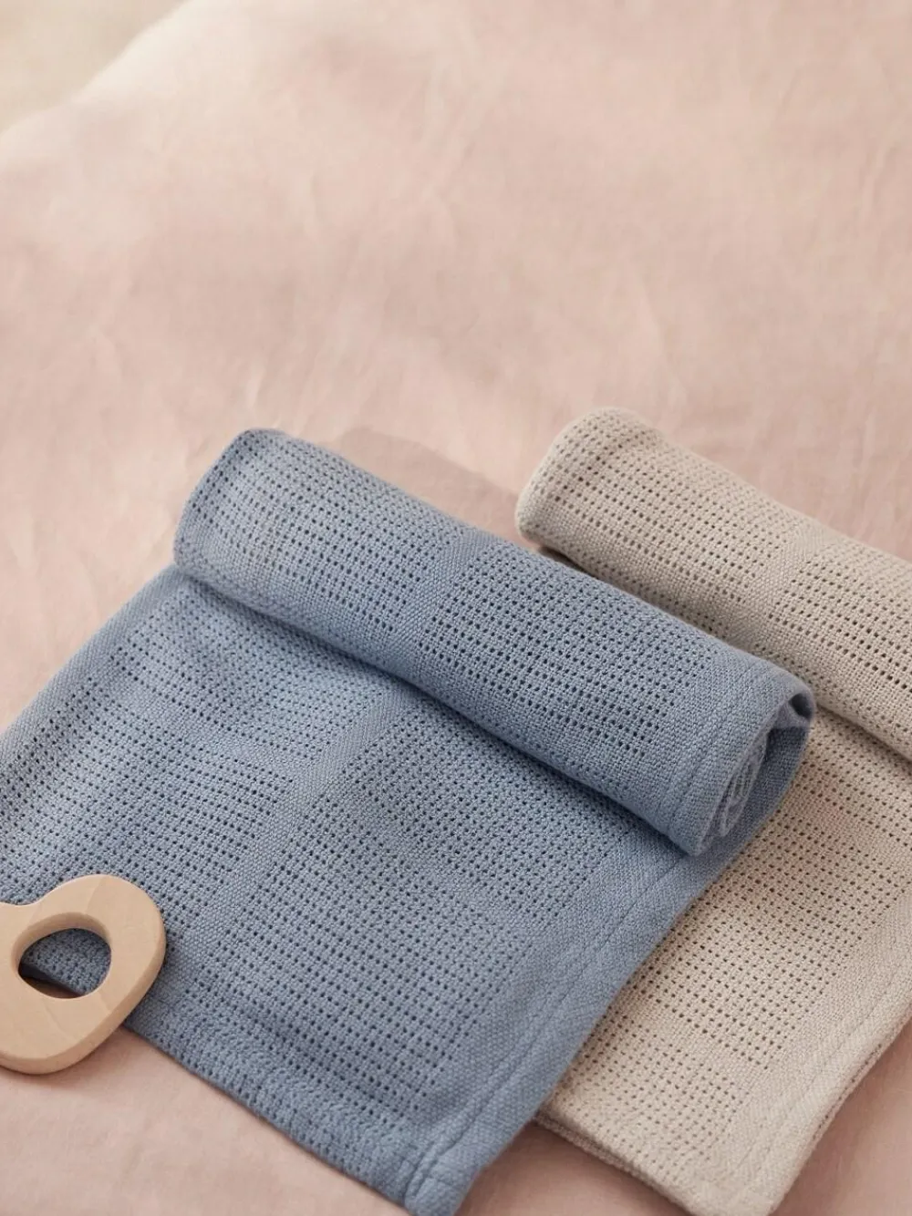 Mori Supersoft Cellular Blankets 2 Pack^ Nursery Bedding|Blankets