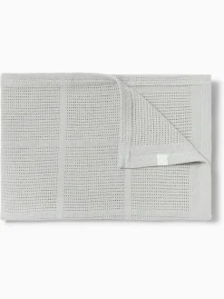Outlet Mori Grey Blend Cellular Baby Blanket