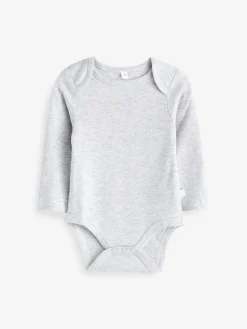 Mori Long Sleeve Envelope Neckline Bodysuit^BOY Bodysuits & Vests|Vests