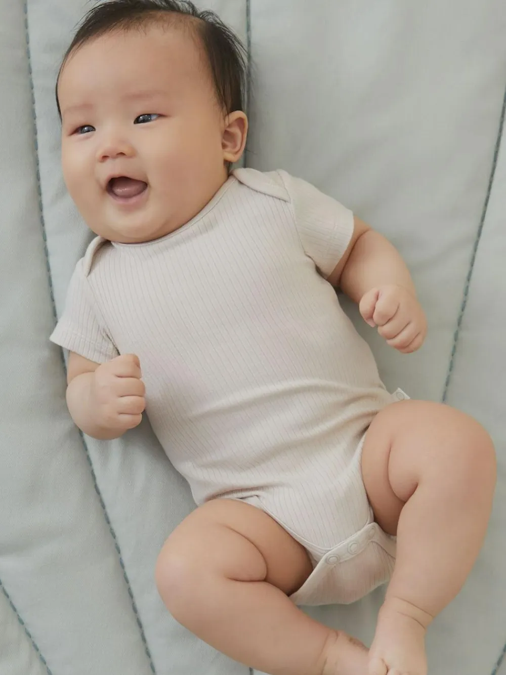 Mori Ribbed Stretch Short Sleeve Bodysuit^ Bodysuits & Vests|Vests