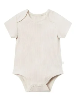 Mori Ribbed Stretch Short Sleeve Bodysuit^ Bodysuits & Vests|Vests