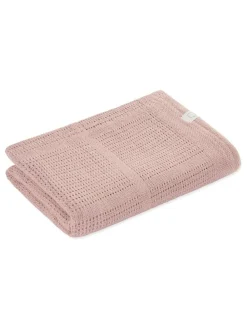 Hot Mori Rose Pink Blend Cellular Baby Blanket