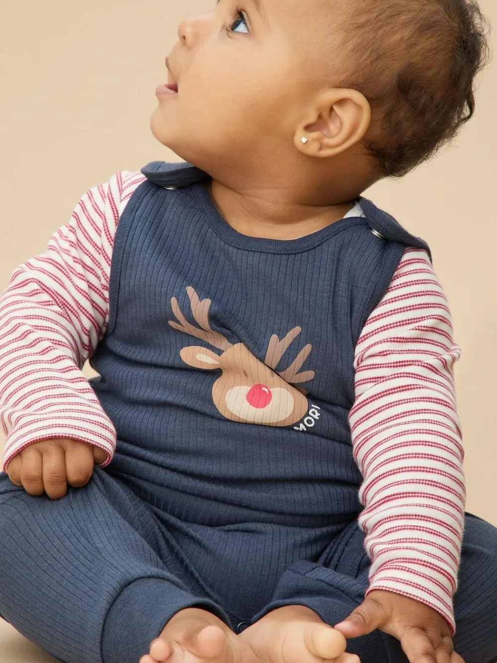 Discount Mori Supersoft Dungarees Sky Blue