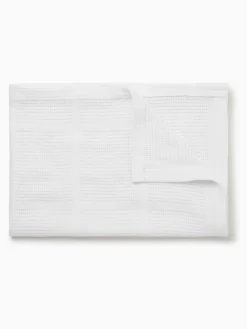 Mori White Blend Cellular Baby Blanket^ Cushions & Throws|Unisex