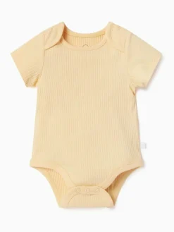 Mori Ribbed Stretch Short Sleeve Bodysuit^ Bodysuits & Vests|Vests