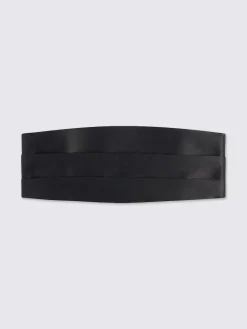Discount MOSS Black Cummerbund